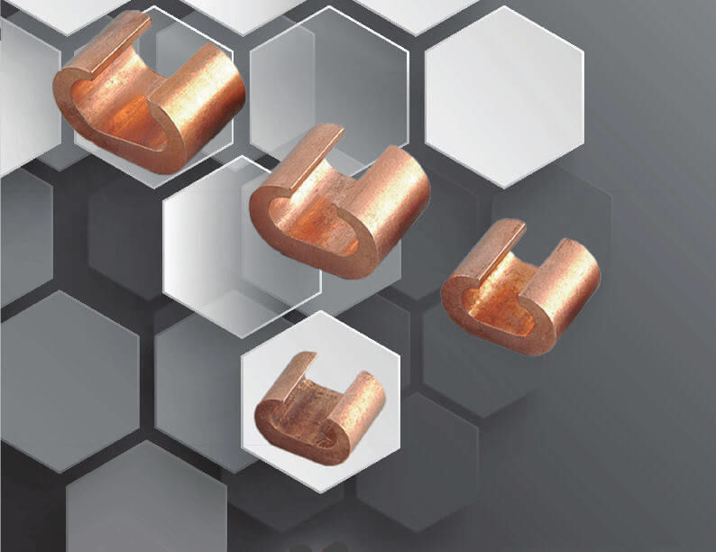 C Shaped Copper Connectors